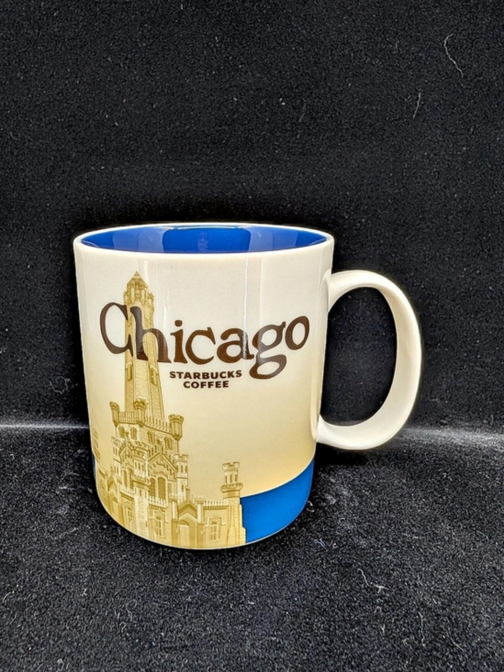 Starbucks Chicago Ceramic Mug, Global Icon City Collector Series, 2012 Illinois